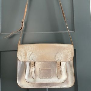 The Cambridge Satchel Company silver handbag